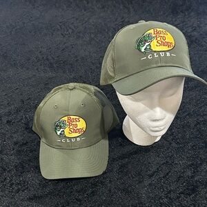 Bass Pro Shops Olive Green Fishing Cap